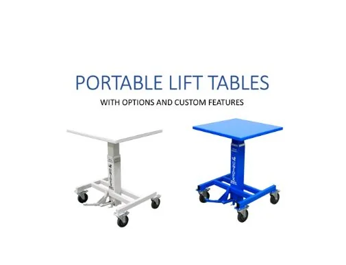 Portable Lift Tables