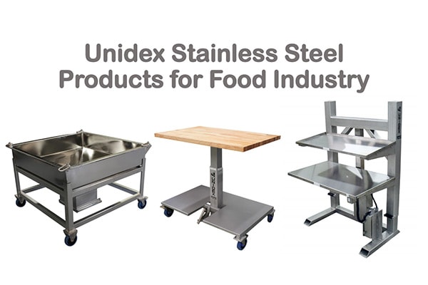 Stainless Steel Products for the Food Industry